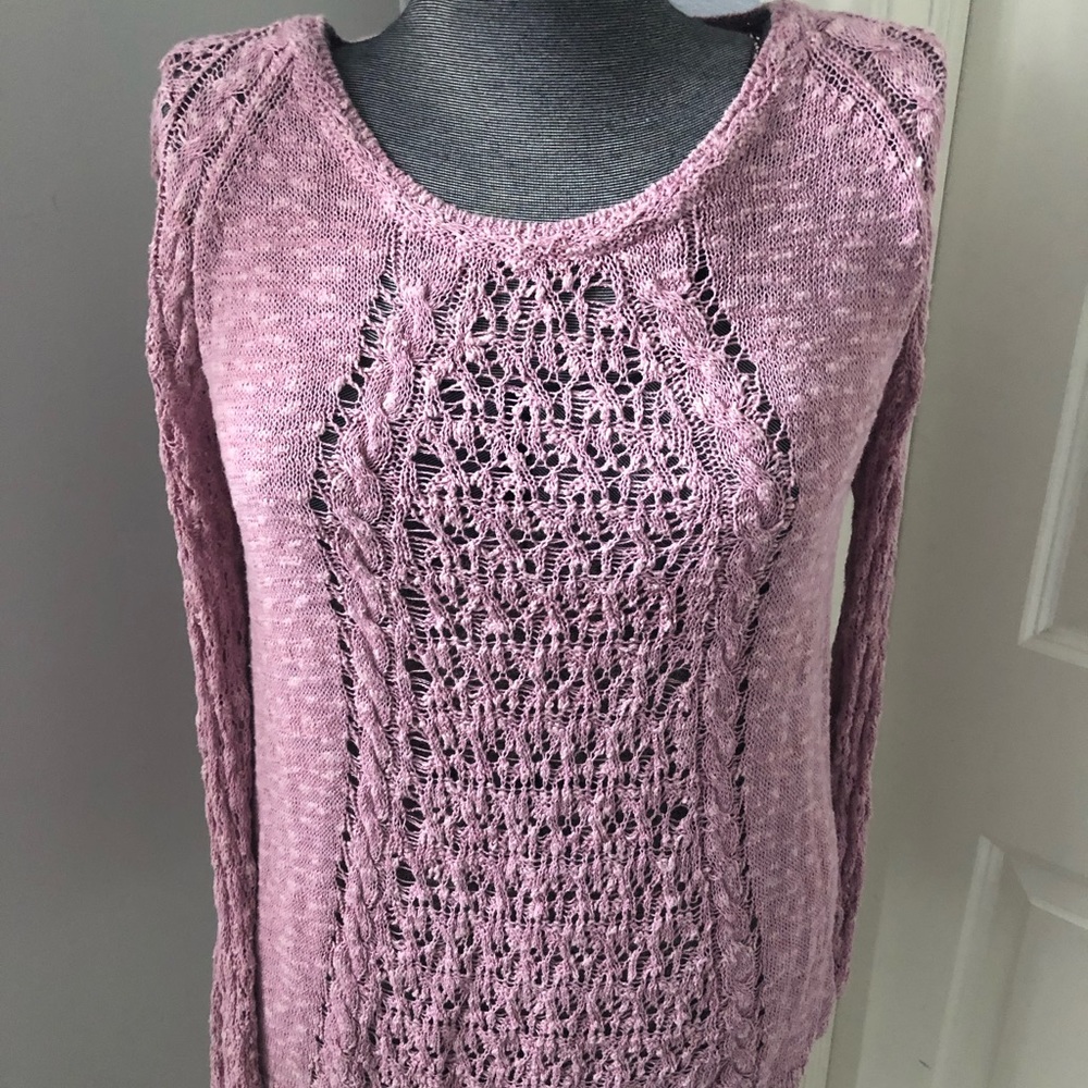 Pink sweater